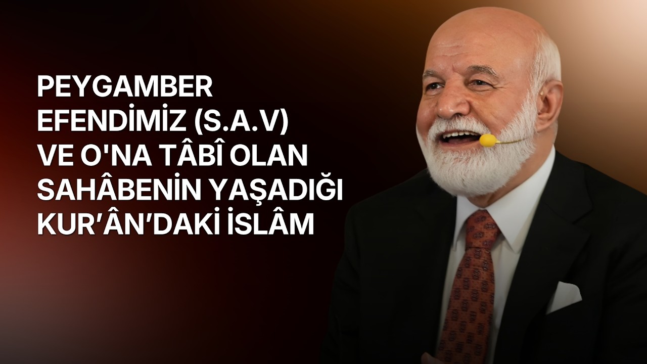 Dr. Abdulcabbar Boran ile Sahabenin Yaşadığı Kur'an'daki İslam Konferansı | İzmir