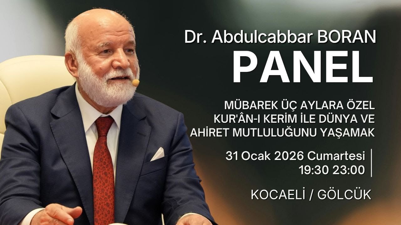 Mübarek Üç Aylara Özel Kur'ân-ı Kerim ile Dünya ve Ahiret Mutluluğunu Yaşamak